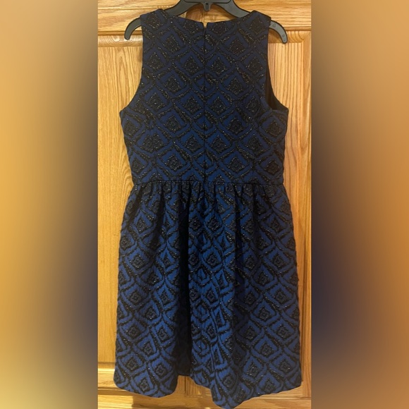 Anthropologie 4C 4 Collective IKAT Pattern Sleeveless Fit & Flare Dress Size 6 - Picture 6 of 8